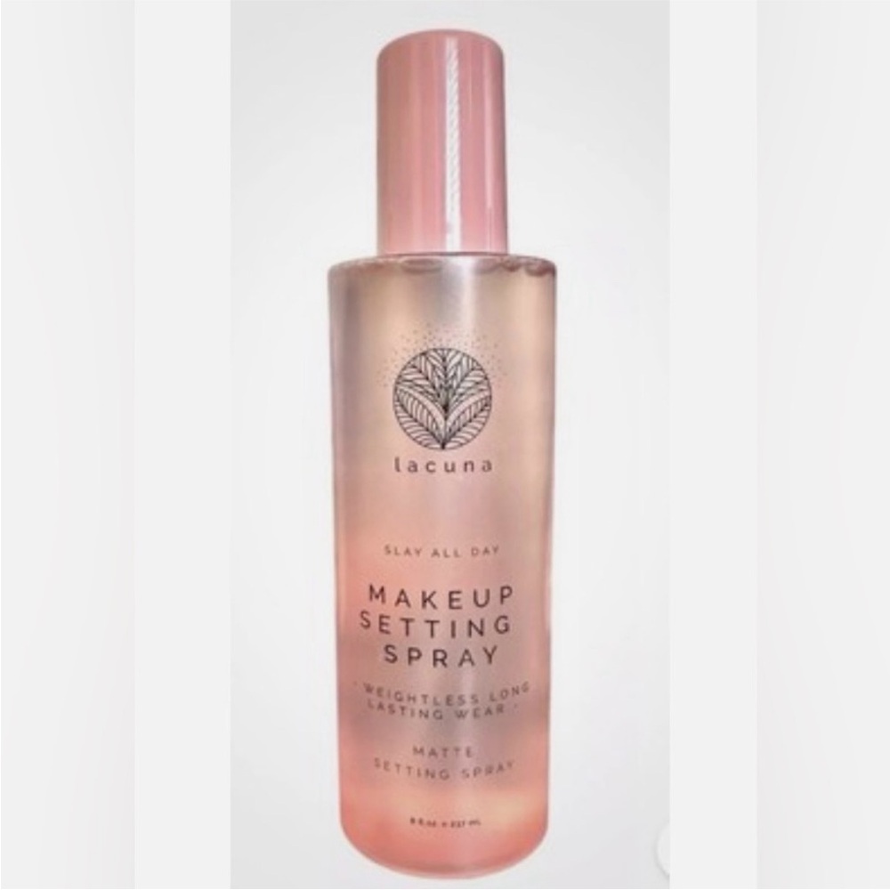 Lacuna Matte Makeup Setting Spray — Pink